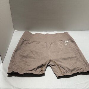 Gymshark Seamless High-Waist Bike Shorts - Taupe